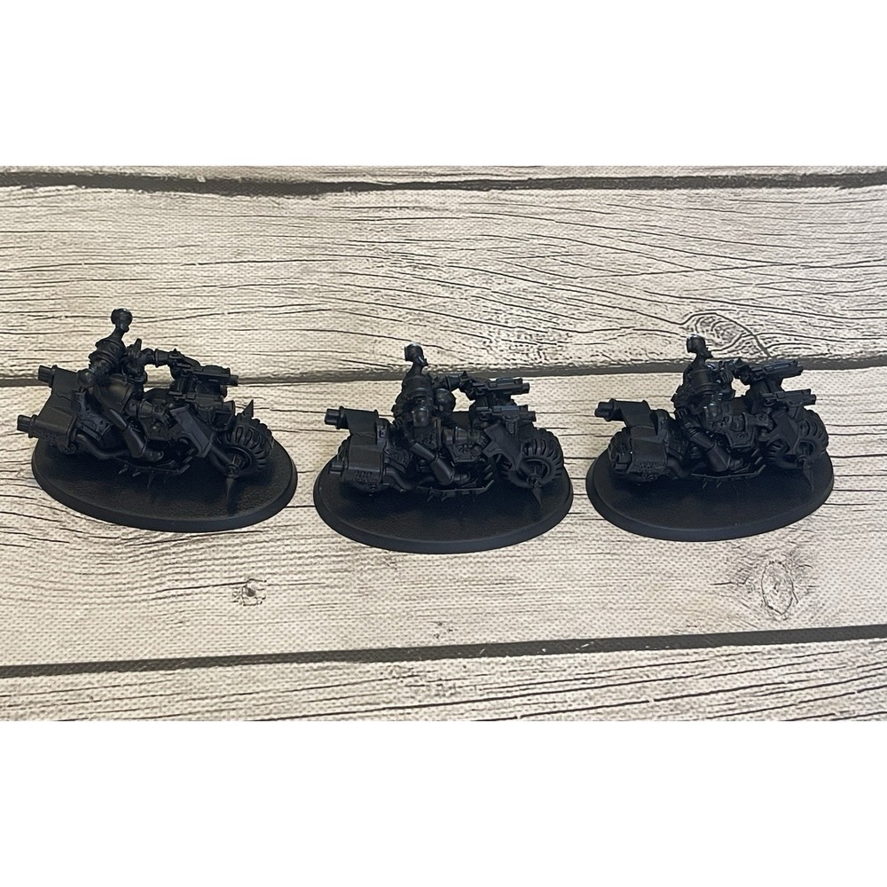 Ravenwing Bikes Dark Vengeance - Dark Angels - Space Marines - Warhammer 40k - Picture 2 of 4